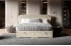 Łóżko tapicerowane Bodema 120 z pojemnikiem 