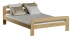 Łóżko drewniane sosnowe Klaudia 160x200 na nóżkach