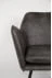 Fotel Bona w eco-skórze w kolorze ciemnoszarym
