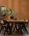 Stół z drewna mango z kwadratową nogą 180x90 Tablo 