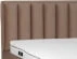 Čalouněná postel Koral 120x200 se zvedacím roštem a úložným prostorem