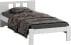 Borovicová dřevěná postel DMD4 90x200 s vysokou opěrkou hlavy