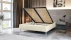 Baza łóżka tapicerowanego Frodo z podnoszonym stelażem i pojemnikiem 160x200