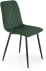 Krzesło K525 ciemny zielony / czarny