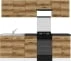 Komplet kuchenny Junona Line 230 cm z blatem