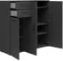 Komoda MultiDo 120 cm se 2 zásuvkami a 2 skříňkami