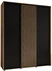 Šatní skříň s posuvnými dveřmi Lanko 1 190, hloubka 45 cm