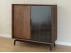 Komoda s barem a sklem Modern Loft Tabacco