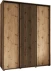 Šatní skříň s posuvnými dveřmi Sapporo 1 190, hloubka 45 cm