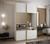 Posuvná skříň se zrcadlem Lux 4 160