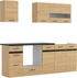 Komplet kuchenny Junona Line 220 cm z blatem