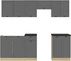 Komplet kuchenny Junona Line 230 cm