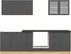 Kuchyňská linka Junona Line 260 cm
