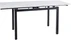 Stôl s mramorovým efektom 110 cm