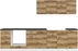 Komplet kuchenny Junona Line 300 cm z blatem