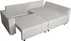 Univerzální rohová sedací souprava Bremen s funkcí spaní a úložným prostorem