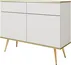 TV stolek KSZ107 Oro System na zlatých nožkách