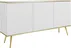 Komoda K160 Oro System na zlatých nožkách