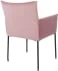 Krzesło Diune różowe