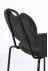 Barová židle Aspin černá