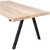 Stół z drewna mango z kwadratową nogą 180x90 Tablo