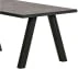 Stół z drewna tekowego z kwadratową nogą 180x90 Tablo