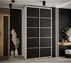 Šatní skříň Cannes 4 130 hloubka 60 cm