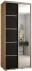 Posuvná skříň se zrcadlem Cannes 5 120, hloubka 60 cm