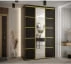 Posuvná skříň se zrcadlem Cannes 5 150 hloubka 60 cm