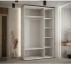 Szafa przesuwna z lustrem Cannes 5 150 60 cm głębokości 