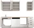 Meble kuchenne Bubble 240
