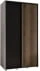 Šatní skříň s posuvnými dveřmi Lanko 1 140, hloubka 45 cm