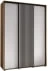 Šatní skříň s posuvnými dveřmi Lanko 1 170, hloubka 45 cm