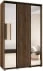 Szafa przesuwna z lustrem Lanko 2 150 60 cm głębokości
