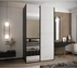 Posuvná skříň se zrcadlem Lux 3 140