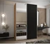 Posuvná skříň se zrcadlem Lux 3 160