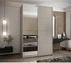 Posuvná skříň se zrcadlem Lux 3 160