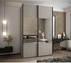 Posuvná skříň se zrcadlem Lux 4 150