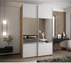 Posuvná skříň se zrcadlem Lux 4 150