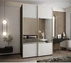 Posuvná skříň se zrcadlem Lux 4 150