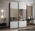 Posuvná skříň se zrcadlem Lux 4 170