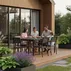 Stół ogrodowy rozkładany Multigarden