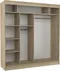 Skriňa Keita 200 cm