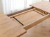 Rozsuwany stół dębowy Grossi 180x90