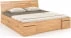 Łóżko drewniane bukowe z szufladami do sypialni Sparta maxi & dr 120