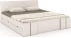 Dřevěná postel buková 120 se zásuvkami do ložnice Vestre maxi & dr