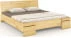 Dřevěná postel borovicová 120 s úložným prostorem do ložnice Sparta maxi