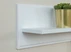 Drewniana biała półka na ścianę Toskania