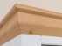 Dřevěná vitrína 1.3 Marone Elite