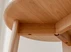 Stolik kawowy okrągły dębowy 51 cm Monti